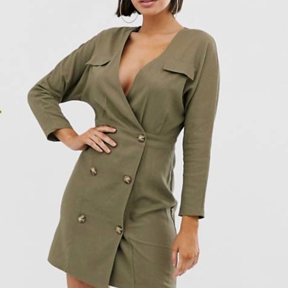 Green dress